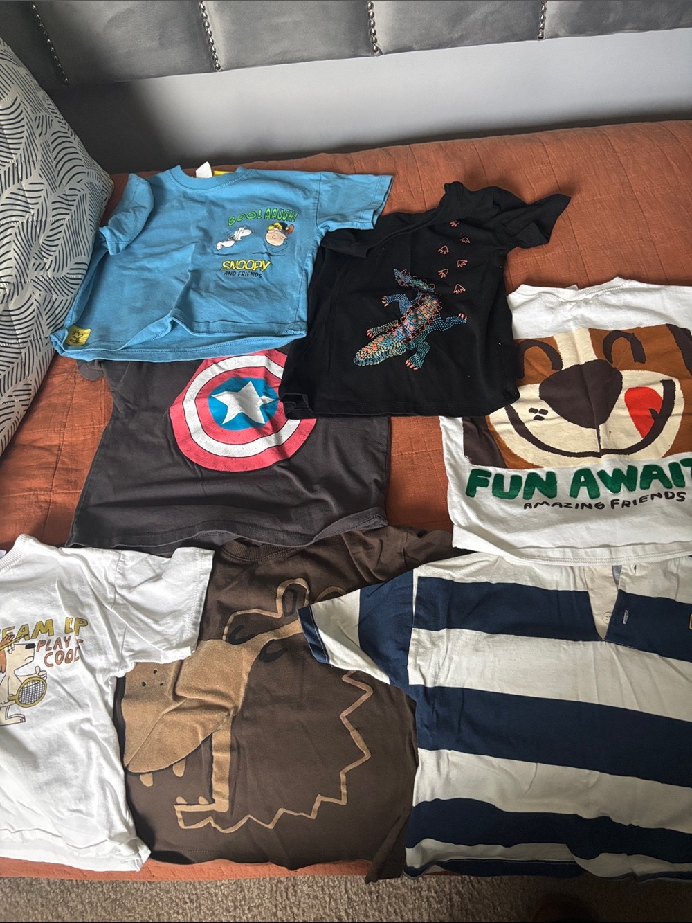 Mixed Kids Graphic T-Shirt Bundle - Assorted Colors